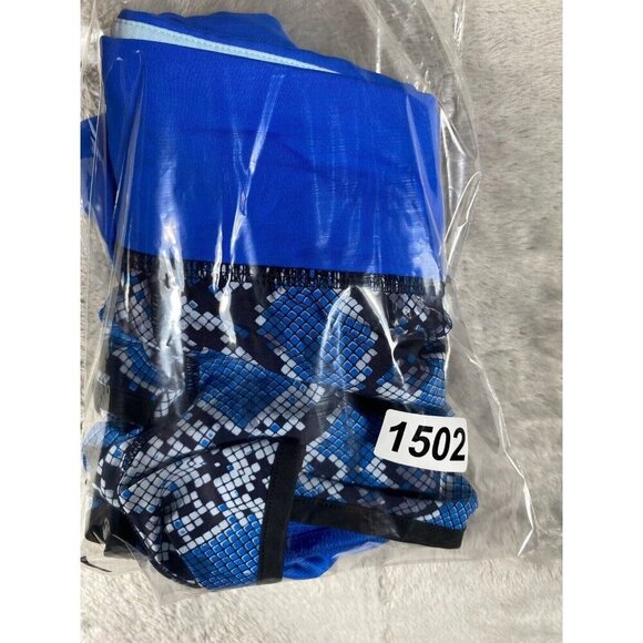 Lululemon Speed Shorts Size 8 | Blue Snake Print | Rare & Trendy - Picture 16 of 16